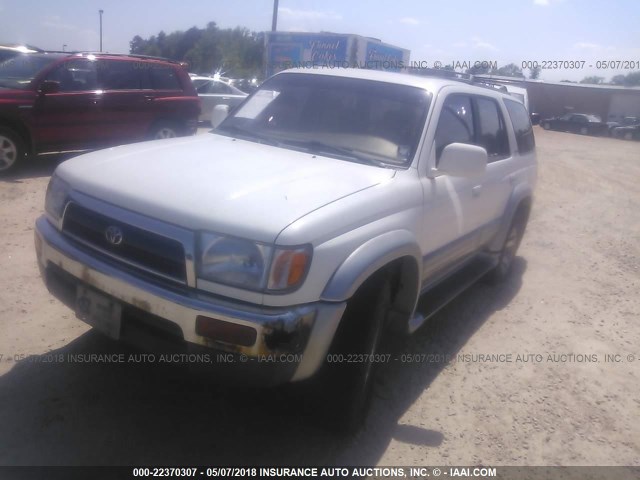 JT3HN87R8W0193048 - 1998 TOYOTA 4RUNNER LIMITED WHITE photo 2