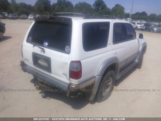 JT3HN87R8W0193048 - 1998 TOYOTA 4RUNNER LIMITED WHITE photo 4