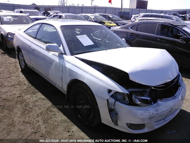 2T1CF28P2YC336470 - 2000 TOYOTA CAMRY SOLARA SE/SLE თეთრი ფოტო 1