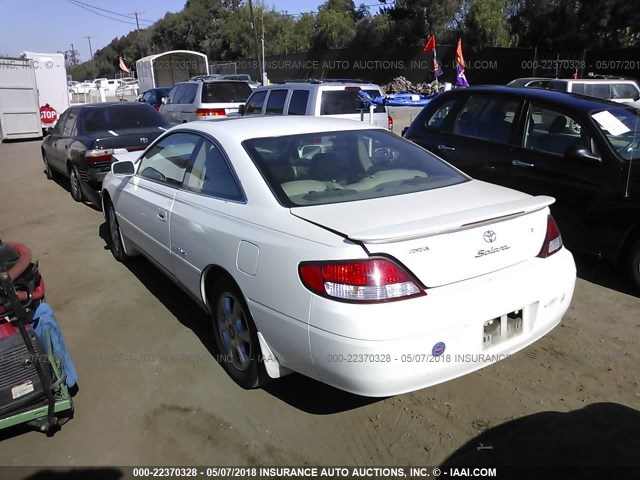 2T1CF28P2YC336470 - 2000 TOYOTA CAMRY SOLARA SE/SLE თეთრი ფოტო 3