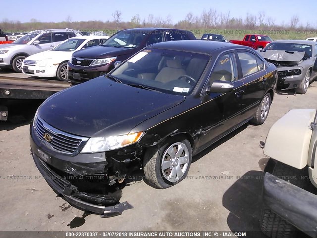 KNAGE228695356433 - 2009 KIA OPTIMA LX/EX GREEN photo 2