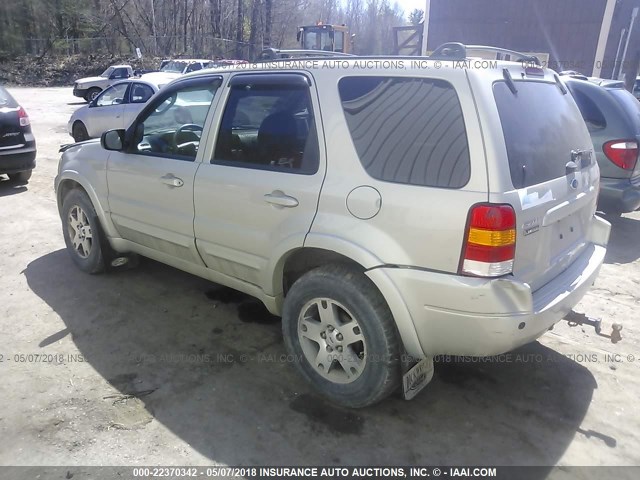 1FMCU94114KA43809 - 2004 FORD ESCAPE LIMITED SILVER photo 3