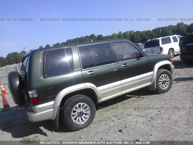 JACDJ58X4Y7J13920 - 2000 ISUZU TROOPER S/LS/LIMITED 绿色 照片 4