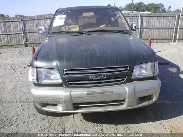 JACDJ58X4Y7J13920 - 2000 ISUZU TROOPER S/LS/LIMITED 绿色 照片 6
