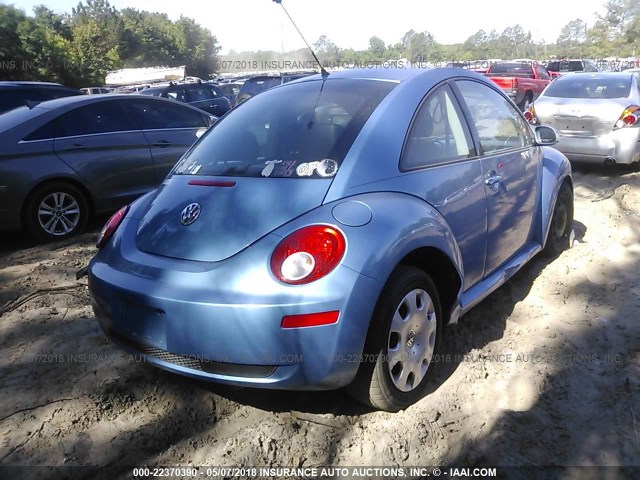 3VWPW3AG8AM000950 - 2010 VOLKSWAGEN NEW BEETLE 浅蓝色 照片 4