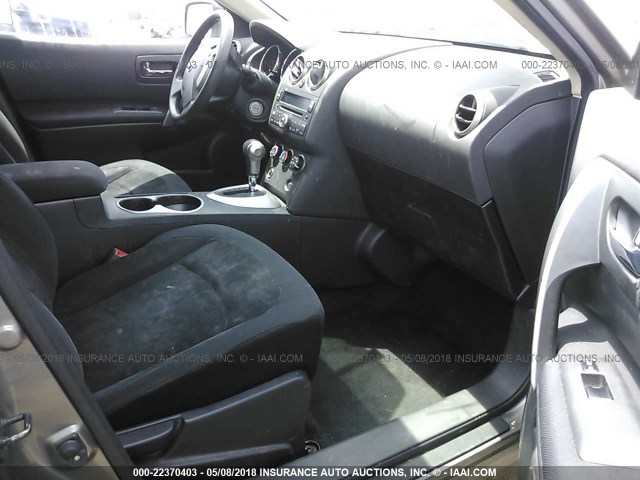 JN8AS58V08W119515 - 2008 NISSAN ROGUE S/SL GRAY photo 5