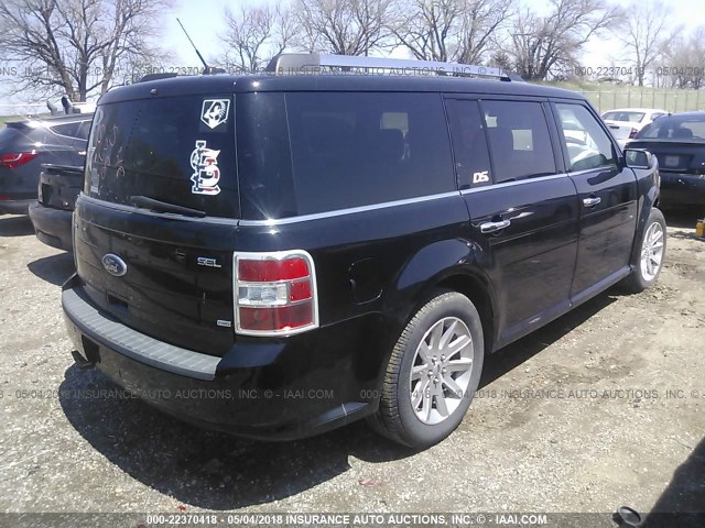 2FMEK62C39BA02830 - 2009 FORD FLEX SEL Qara foto 4