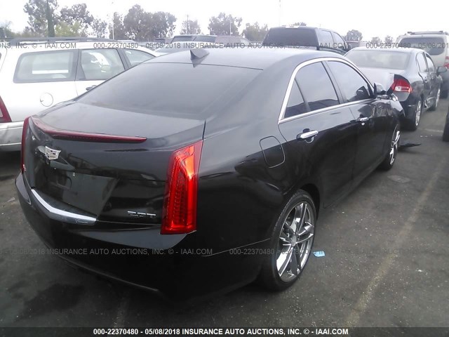 1G6AB5RX2F0116016 - 2015 CADILLAC ATS LUXURY BLACK photo 4