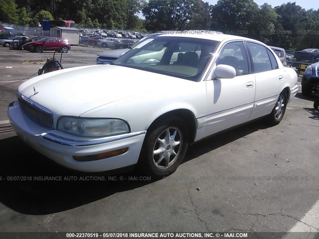 1G4CW54KX24146451 - 2002 BUICK PARK AVENUE  WHITE photo 2