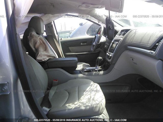 1GKKRRKDXFJ143418 - 2015 GMC ACADIA SLT-1 Сріблястий фото 5