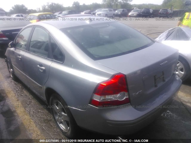 YV1MH682452087202 - 2005 VOLVO S40 T5 GRAY photo 3