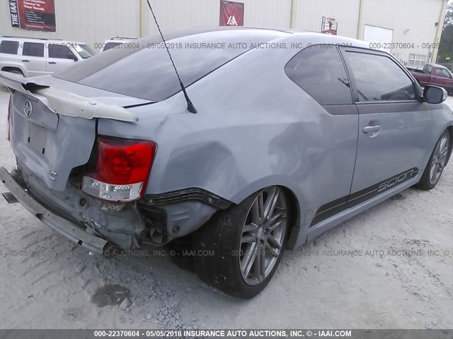 JTKJF5C73C3026242 - 2012 TOYOTA SCION TC 灰色 照片 4