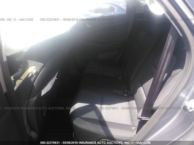 KM8J3CA24HU480315 - 2017 HYUNDAI TUCSON LIMITED/SPORT AND ECO/SE GRAY photo 8