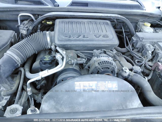 1J8HG48N76C274365 - 2006 JEEP COMMANDER შავი ფოტო 10