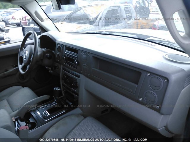 1J8HG48N76C274365 - 2006 JEEP COMMANDER შავი ფოტო 5