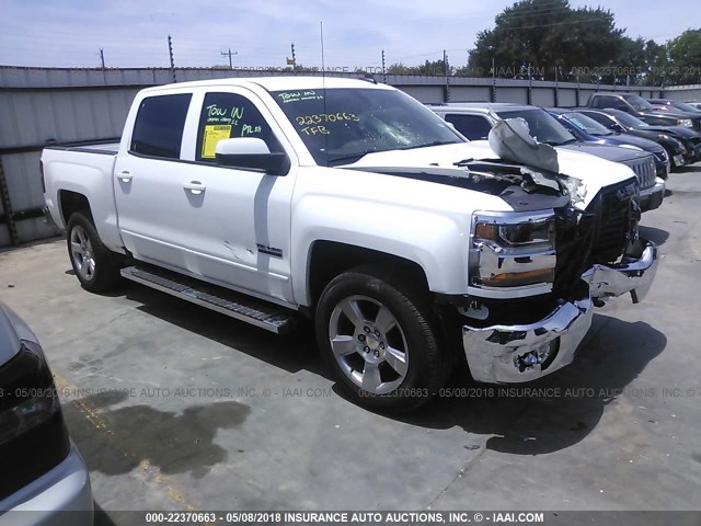 3GCPCRECXJG177696 - 2018 CHEVROLET SILVERADO C1500 LT أبيض صورة 1