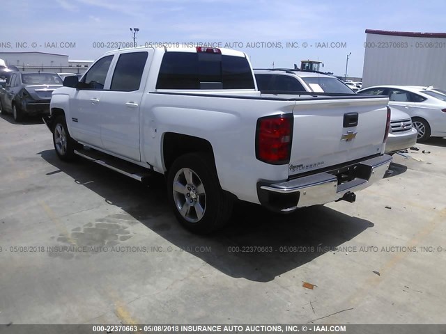 3GCPCRECXJG177696 - 2018 CHEVROLET SILVERADO C1500 LT أبيض صورة 3