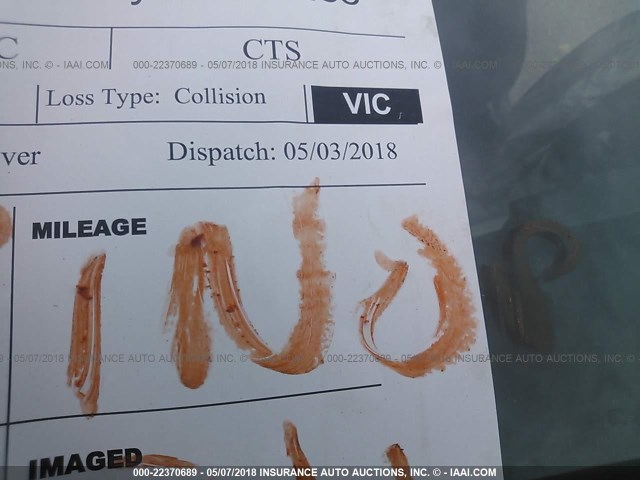 1G6DG1E39E0119469 - 2014 CADILLAC CTS PERFORMANCE COLLECTION Красный фото 7