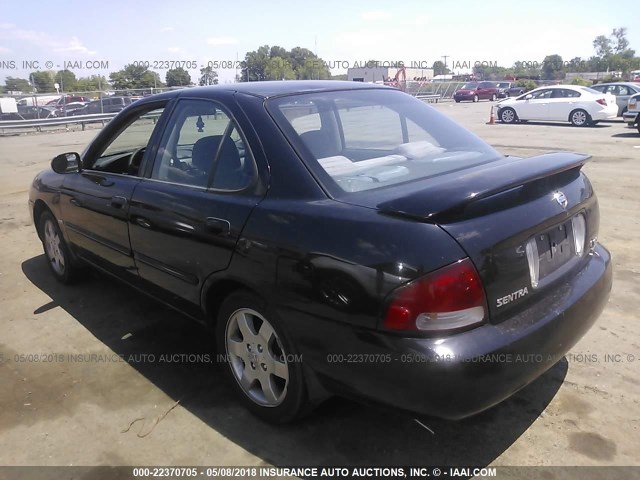 3N1CB51D96L517902 - 2006 NISSAN SENTRA 1.8/1.8S BLACK photo 3