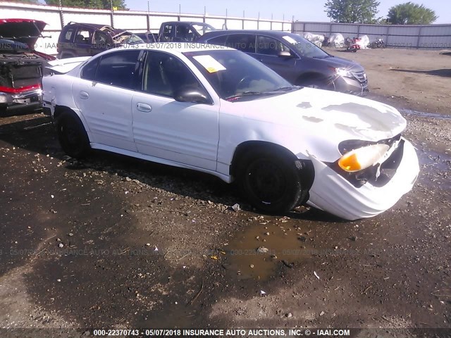 1G2NF52F02C305619 - 2002 PONTIAC GRAND AM SE1 WHITE photo 1