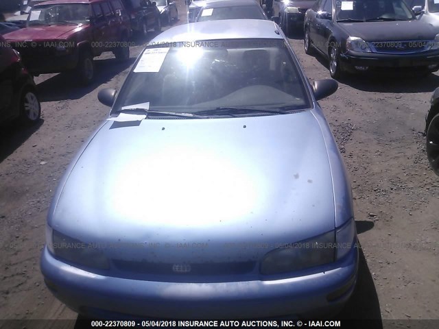 1Y1SK5265TZ043858 - 1996 GEO PRIZM LSI Light Blue photo 6