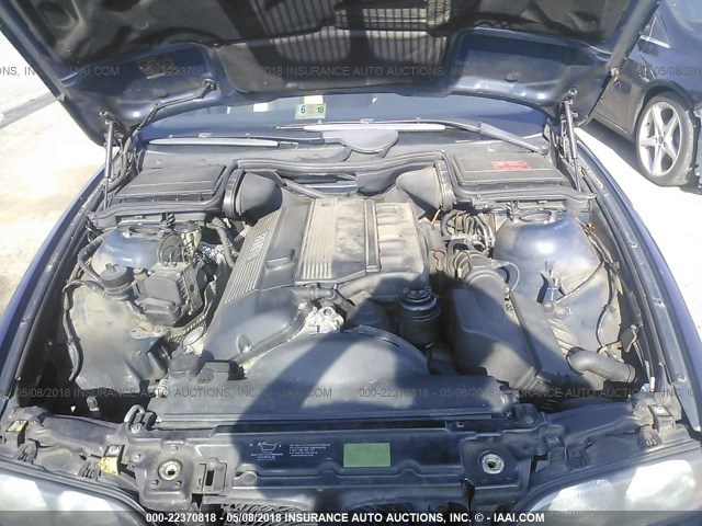 WBADM6346YGU18375 - 2000 BMW 528 I AUTOMATIC BLUE photo 10