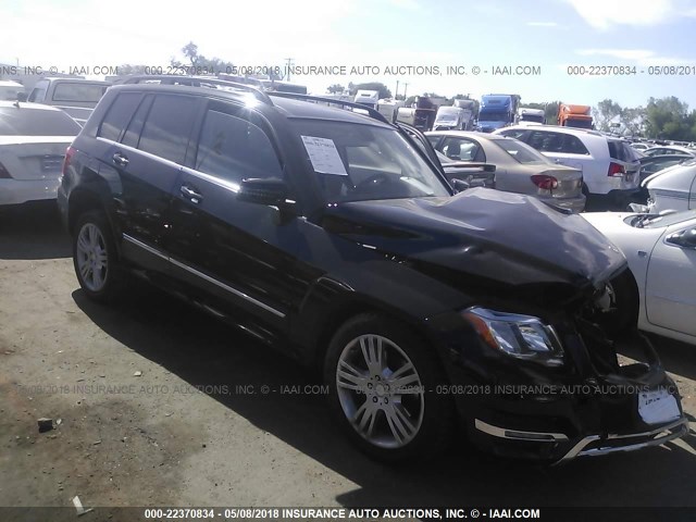 WDCGG8JB5EG201362 - 2014 MERCEDES-BENZ GLK 350 4MATIC BLACK photo 1