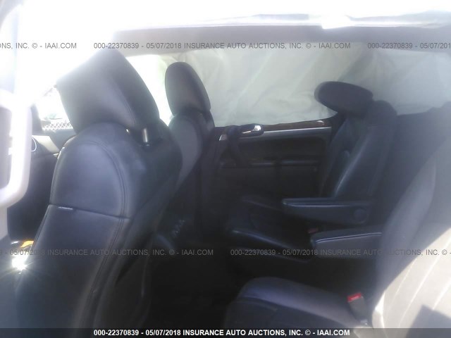 5GAKVBED1BJ325918 - 2011 BUICK ENCLAVE CXL 银色 照片 8