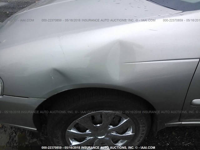 3N1CB51DX6L504978 - 2006 NISSAN SENTRA 1.8/1.8S GRAY photo 6