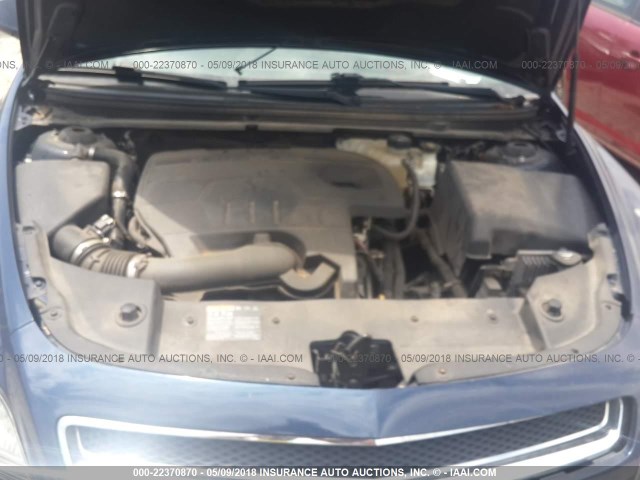 1G1ZC5E13BF382059 - 2011 CHEVROLET MALIBU 1LT ლურჯი ფოტო 10