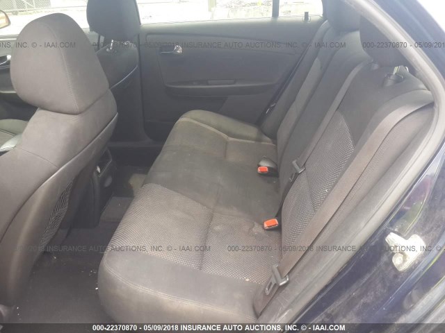 1G1ZC5E13BF382059 - 2011 CHEVROLET MALIBU 1LT ლურჯი ფოტო 8