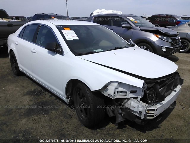 1G1ZA5EU0CF170737 - 2012 CHEVROLET MALIBU LS 白色 照片 1