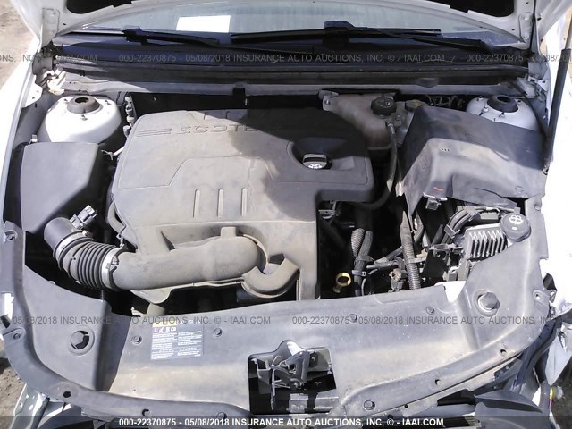 1G1ZA5EU0CF170737 - 2012 CHEVROLET MALIBU LS 白色 照片 10
