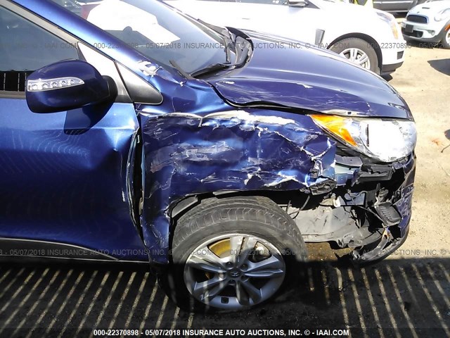 KM8JU3AC6CU341561 - 2012 HYUNDAI TUCSON GLS/LIMITED 蓝色 照片 6