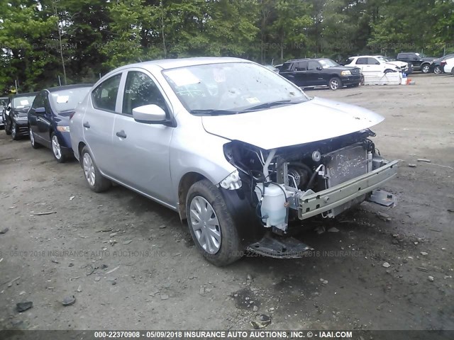 3N1CN7AP7GL888345 - 2016 NISSAN VERSA S/S PLUS/SV/SL SILVER photo 1