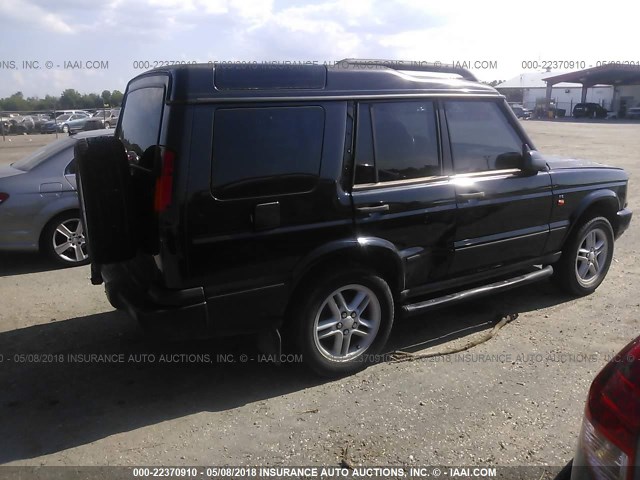 SALTY19404A840998 - 2004 LAND ROVER DISCOVERY II SE BLACK photo 4