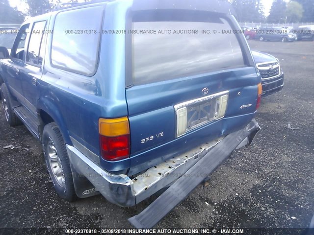 JT3VN39W6P0124370 - 1993 TOYOTA 4RUNNER VN39 SR5 蓝色 照片 6
