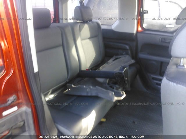 5J6YH28645L008960 - 2005 HONDA ELEMENT EX ORANGE photo 8