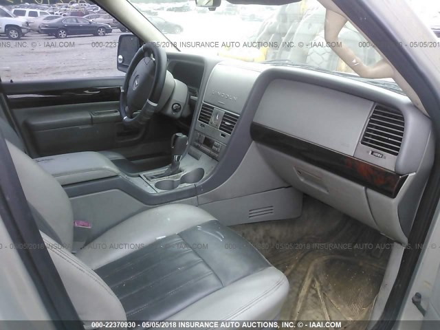 5LMEU78H63ZJ11562 - 2003 LINCOLN AVIATOR TAN photo 5