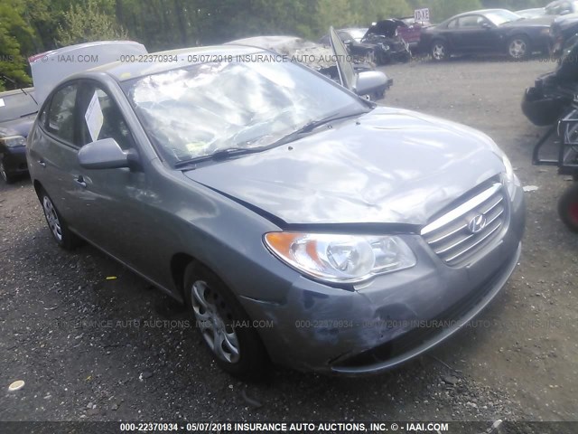 KMHDU46DX9U786253 - 2009 HYUNDAI ELANTRA GLS/SE GRAY photo 1