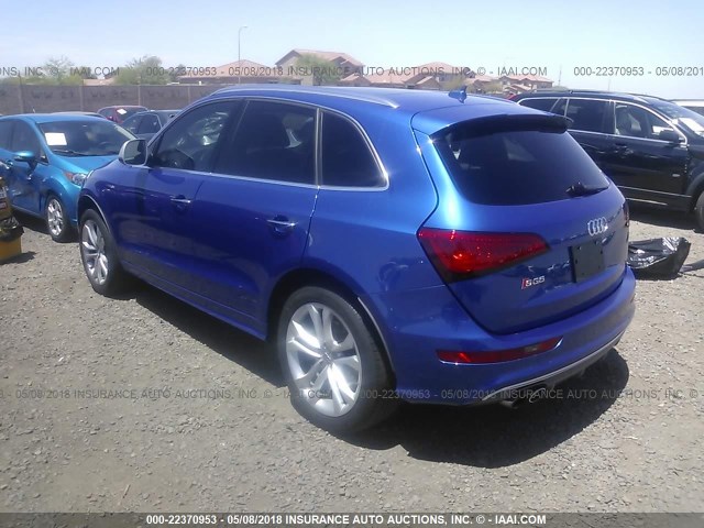 WA1CGAFP6FA024903 - 2015 AUDI SQ5 PREMIUM PLUS BLUE photo 3