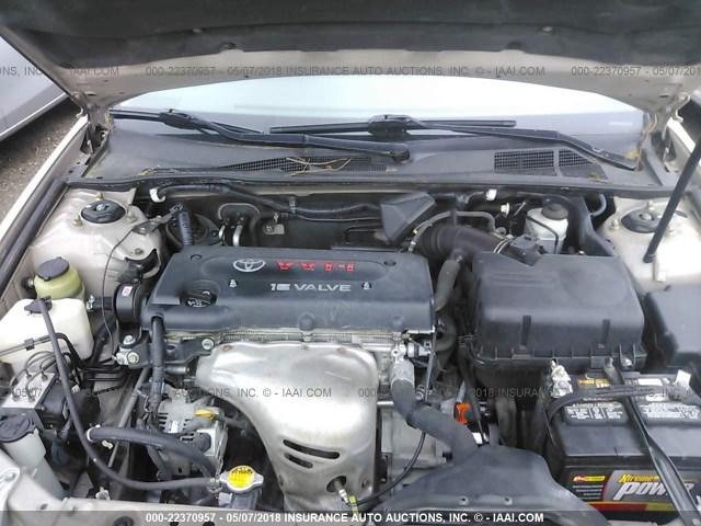 4T1BE32K53U743529 - 2003 TOYOTA CAMRY LE/XLE/SE Алтын фото 10