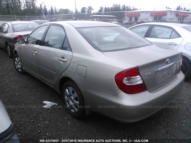4T1BE32K53U743529 - 2003 TOYOTA CAMRY LE/XLE/SE Алтын фото 3