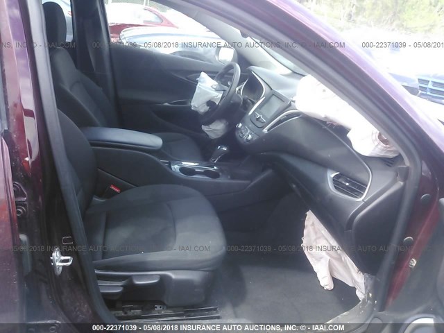 1G1ZC5ST0GF251846 - 2016 CHEVROLET MALIBU LS 勃艮第红 照片 5