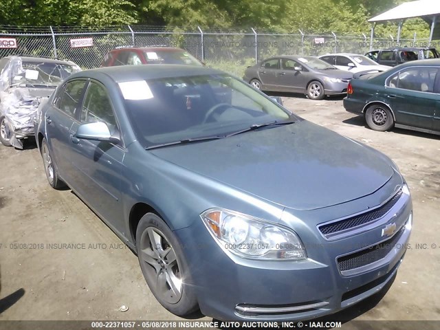 1G1ZH57BX94231510 - 2009 CHEVROLET MALIBU 1LT GREEN photo 1