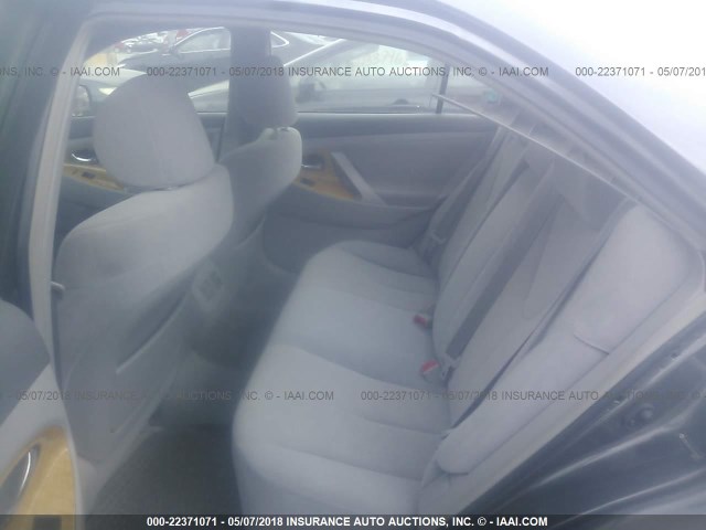 JTNBE46K073018397 - 2007 TOYOTA CAMRY NEW GENERAT CE/LE/XLE/SE GRAY photo 8