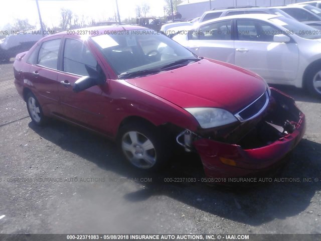 1FAHP34N77W162632 - 2007 FORD FOCUS ZX4/S/SE/SES 红色 照片 1