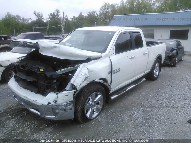 1C6RR7GT7GS179827 - 2016 RAM 1500 SLT WHITE photo 6