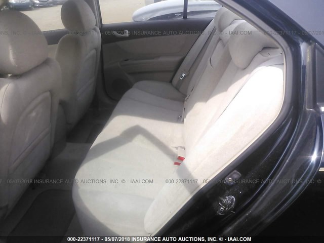 5NPET46C87H227763 - 2007 HYUNDAI SONATA GLS BLUE photo 8