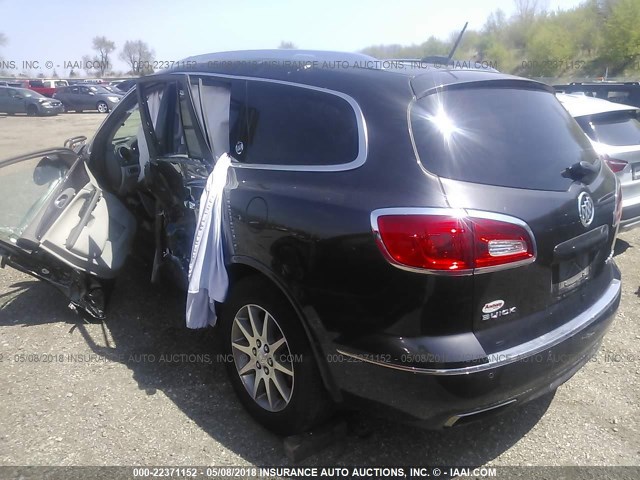 5GAKRAKD5GJ333563 - 2016 BUICK ENCLAVE GRAY photo 3